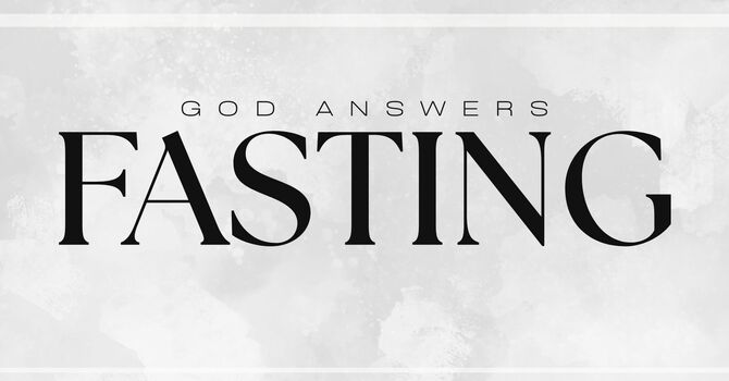 God Answers Fasting