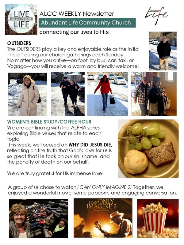 connecting others to a life that matters