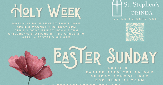 Holy Week & Easter Services