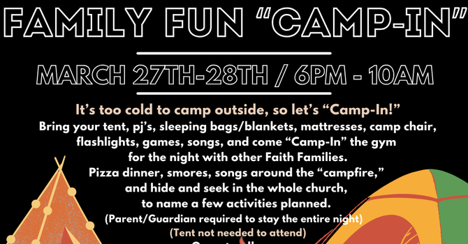 Family Fun Camp-In