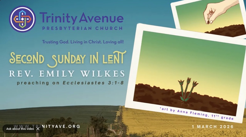 Sunday Sermon, March 1, 2026