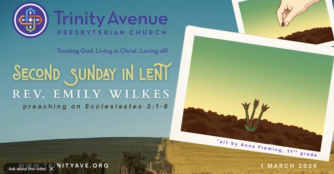 Sunday Sermon, March 1, 2026