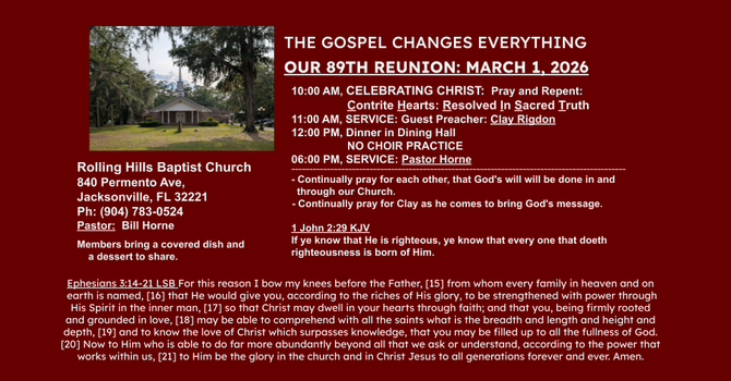 Remembering Our 89th Reunion