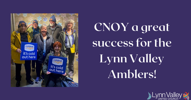 Coldest Night of the Year Results are In! image