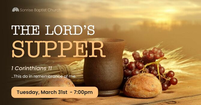 The Lord’s Supper