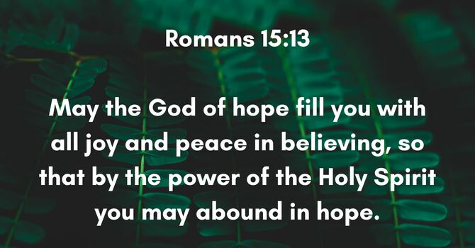 Romans 15:13 image