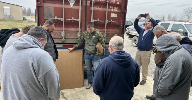 Getting the Seed Out Of The Barn! image