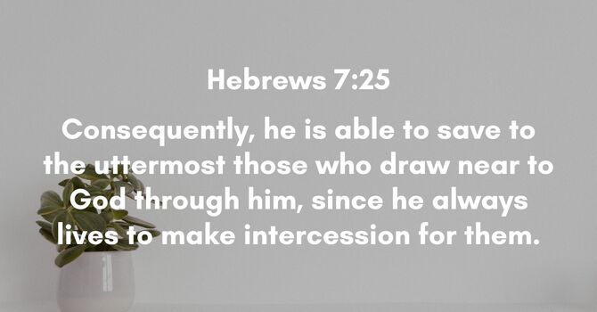 Hebrews 7:25 image