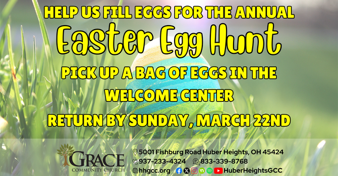 Annual Easter Egg Hunt at Grace image