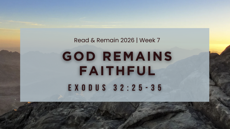 God Remains Faithful