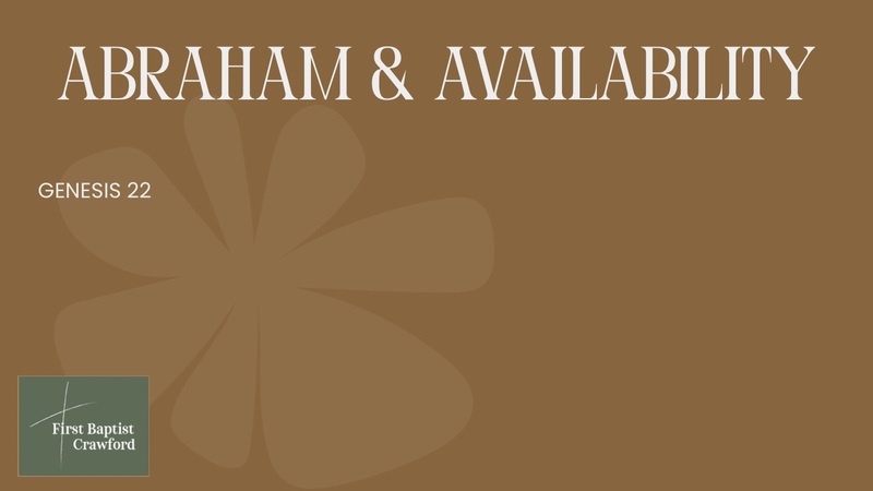 Abraham and Availability