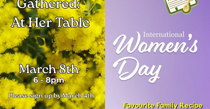 International Women's Day Potluck