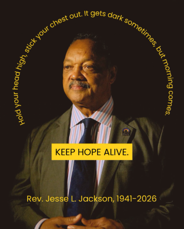 Rest In Power, Reverend Jesse Jackson