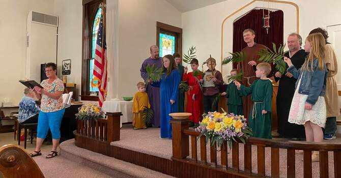New Zion Palm Sunday Program