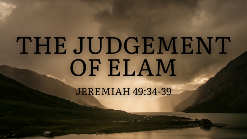 The Judgement of Elam