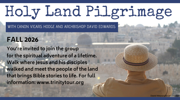 Fancy a trip to the Holy Land?