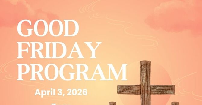 Good Friday Program
