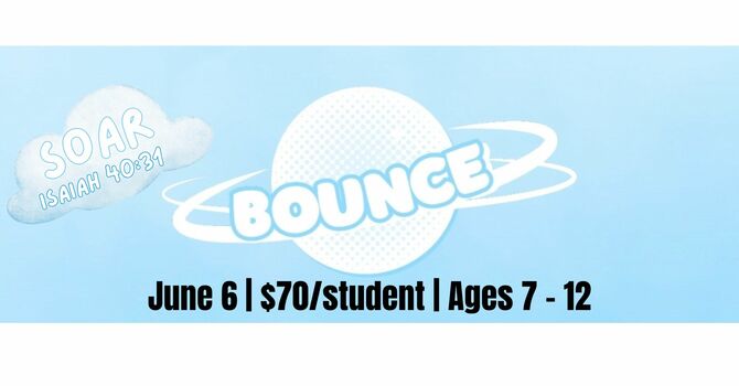 Bounce 2026 - Kids Retreat