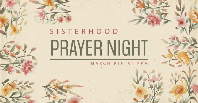 Sisterhood Prayer Gathering 