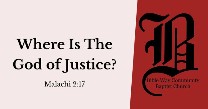 Where Is The God Of Justice?
