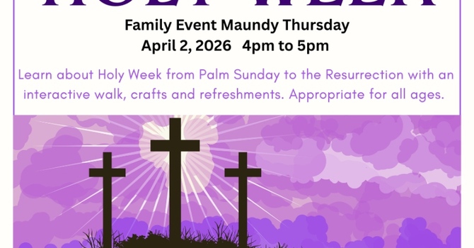 Maundy Thursday Family Event