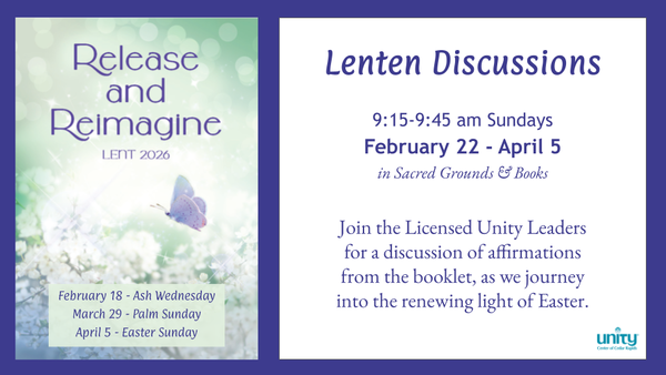 March 8 - Lent Booklet Discussion 9:15 am