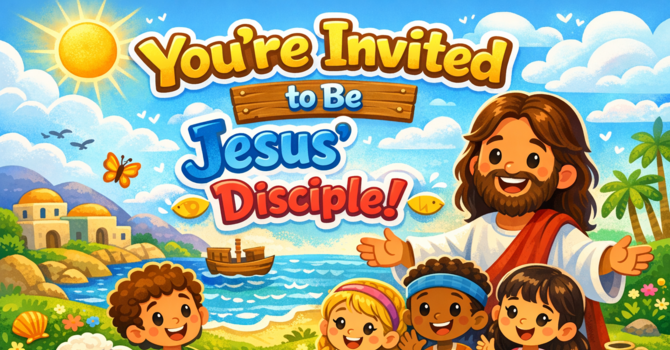 You're Invited to Be Jesus' Disciple!