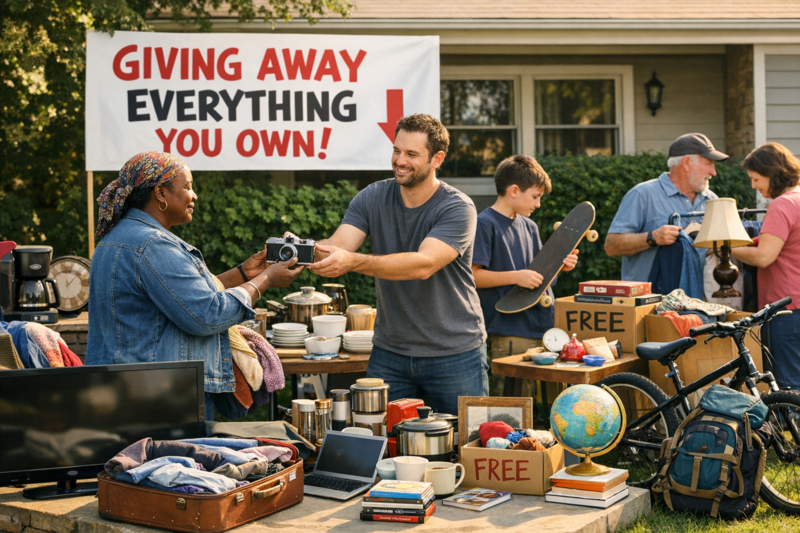 Get Rid of Everything You Own