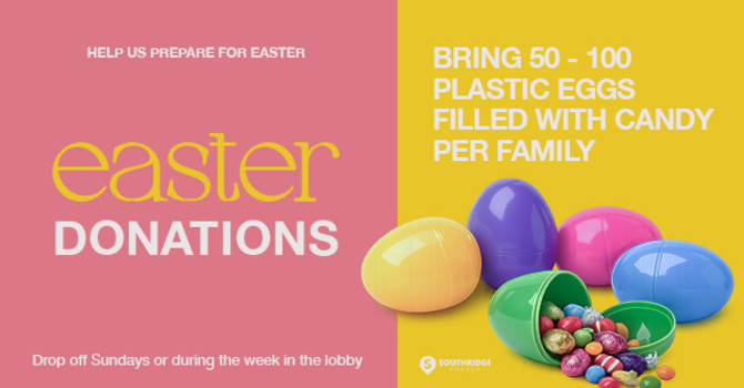 Candy-filled Egg Donations