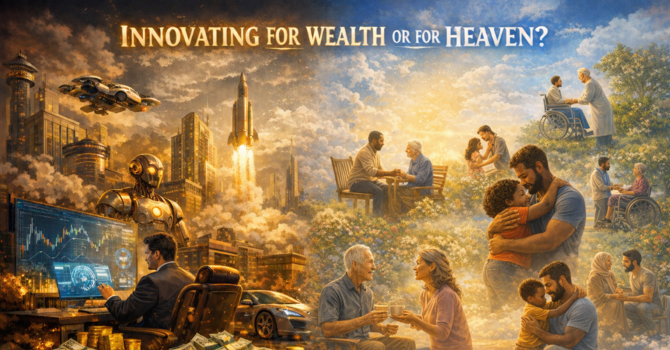 Innovating for Wealth or for Heaven?