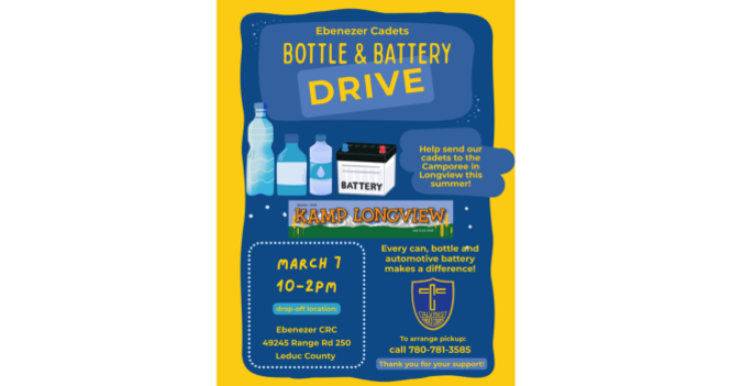 Cadets Bottle & Battery Drive