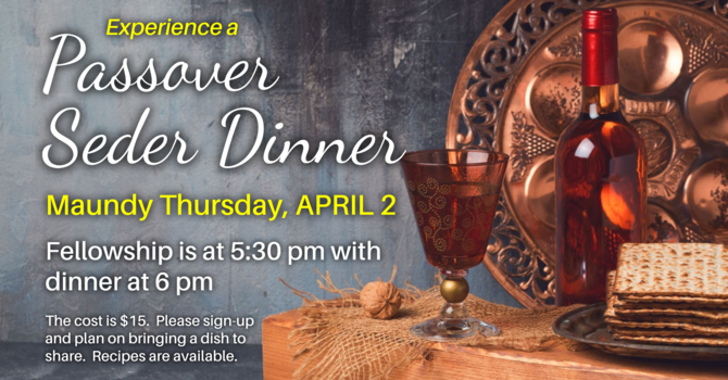Passover Seder Dinner