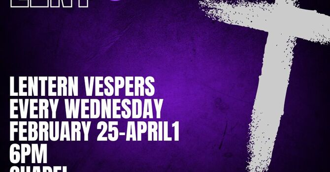Lenten Vespers