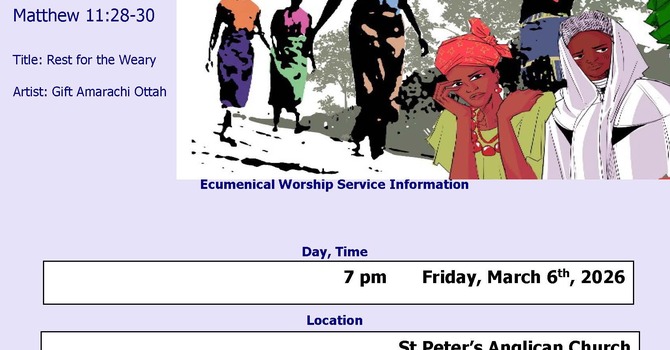 2026 World Day of Prayer