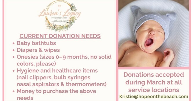 Lauren's Legacy Pregnancy Center        (Mission of the Month)