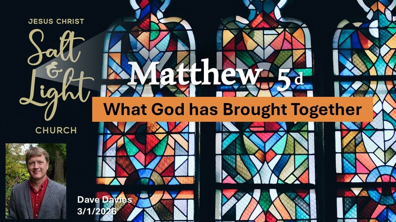 What God Has Brought Together