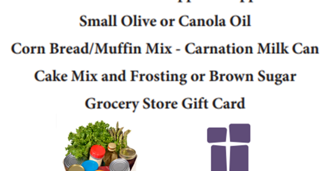 Our Easter Food Drive is Coming! image