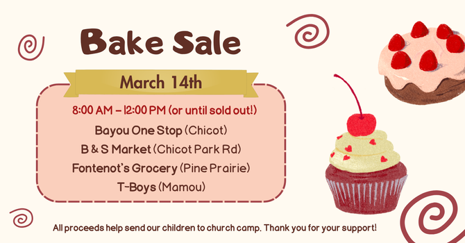 Bake Sale