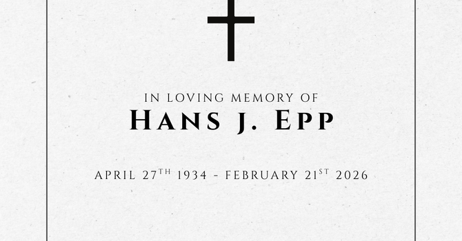 Hans Epp Funeral livestream text