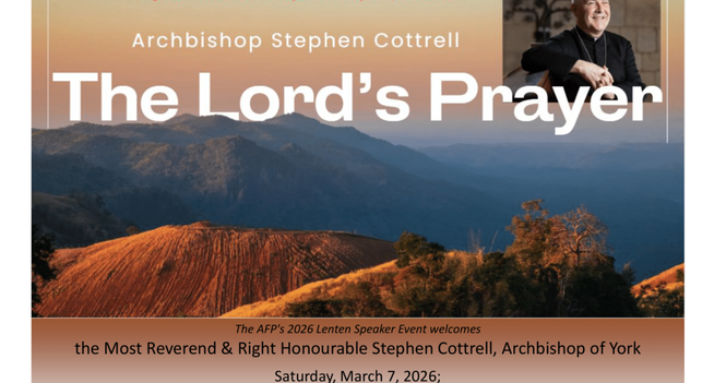 Anglican Fellowship of Prayer Lenten Webinar