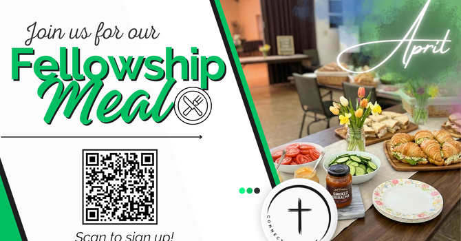 April Fellowship Meal
