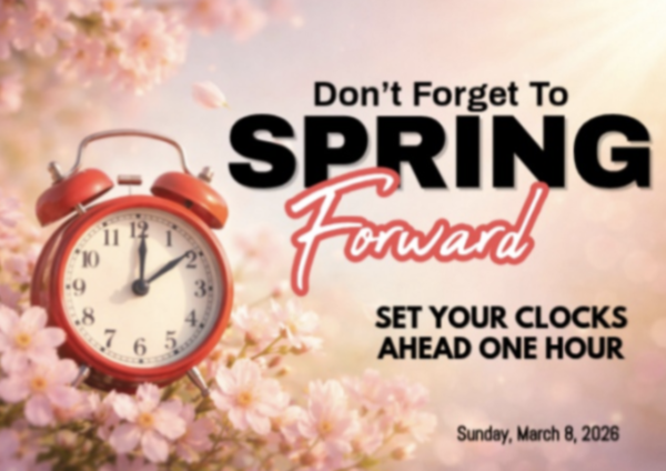 Spring Forward This Weekend!