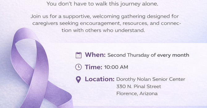  Alzheimer’s Caregiver Support Group at the Dorothy Nolan Senior Center image