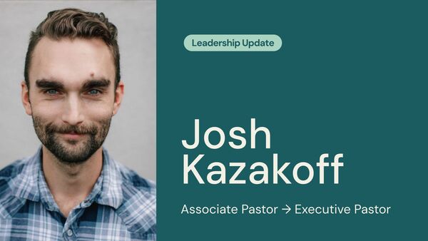 Staff Update - Josh Kazakoff
