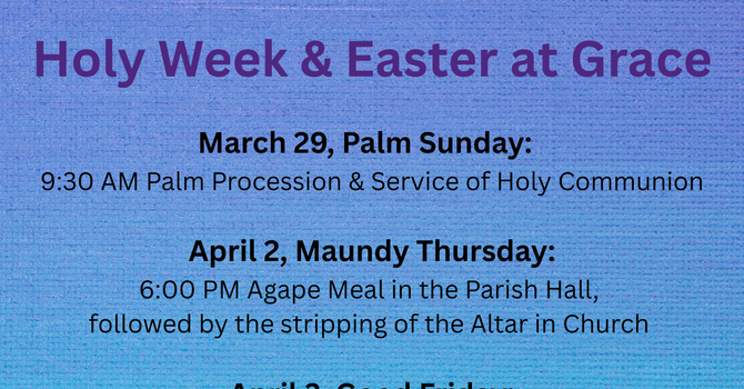 Palm Sunday