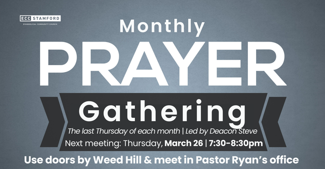 Monthly Prayer Gathering