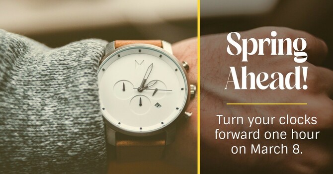 Time Change March 8th image