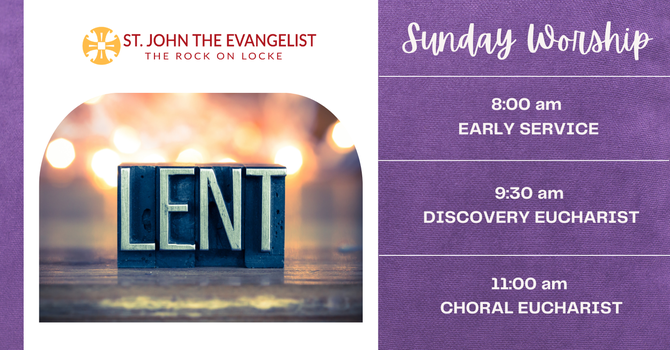 Worship for the week of Sunday, March 8, 2026