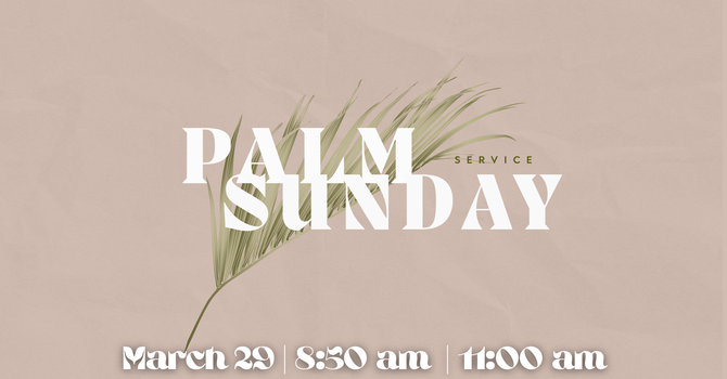 Palm Sunday