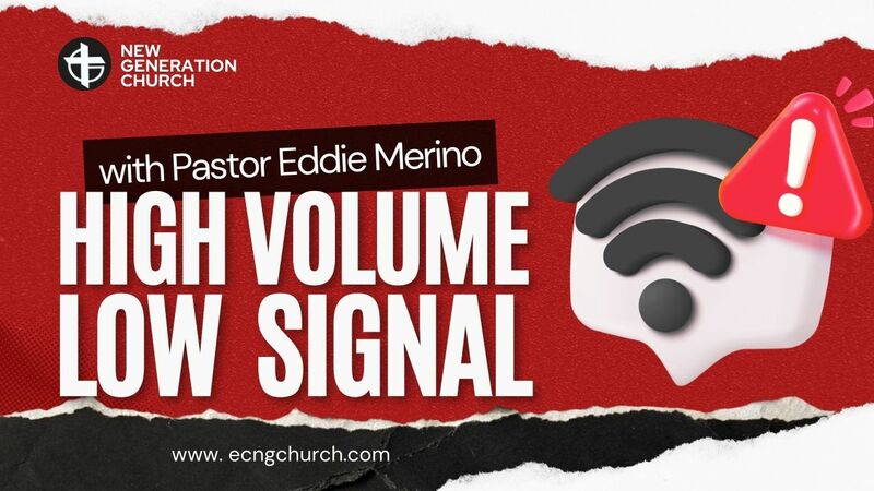 HIGH VOLUME LOW SIGNAL